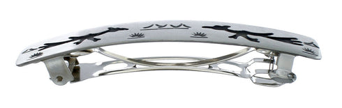 Native American Genuine Sterling Silver Hair Barrett SN20383