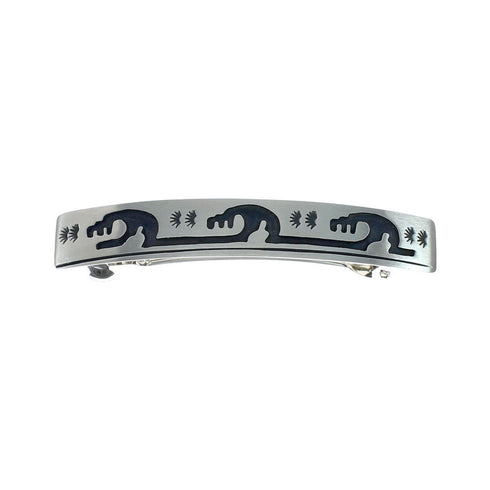 Native American Genuine Sterling Silver Hair Barrett SN20376