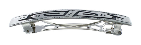 Native American Genuine Sterling Silver Hair Barrett SN20386