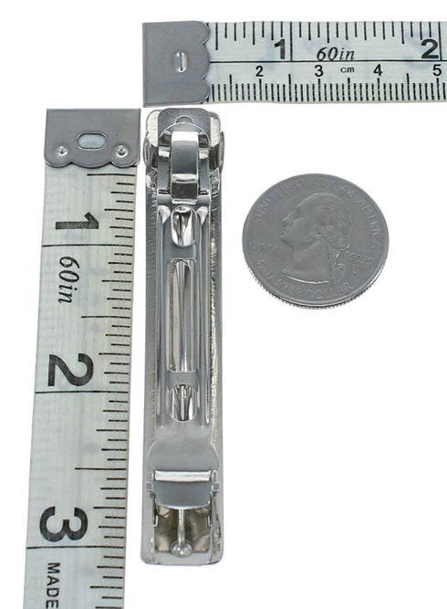 Native American Genuine Sterling Silver Hair Barrett SN20381