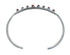 Native American Zuni Coral Sterling Silver Cuff Bracelet SN20482