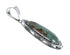 Navajo Native American Turquoise Genuine Sterling Silver Pendant SX10115
