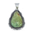 Navajo Native American Turquoise Genuine Sterling Silver Pendant SX10116