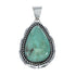 Navajo Native American Turquoise Genuine Sterling Silver Pendant SX10117