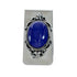 Lapis Sterling Silver Navajo Money Clip SN20469