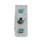 Sterling Silver Flower and Cube Multicolor Inlay Navajo Money Clip SN20478