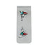 Sterling Silver Multicolor Humming Bird Inlay Navajo Money Clip SN20475