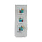Sterling Silver And Triple Cube Multicolor Inlay Navajo Money Clip SN20474