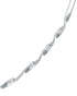 Sterling Silver Twisted Collar Necklace SX10119