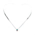Sterling Silver Chevron Collar Multicolor Turquoise Inlay Turtle Necklace SX10132