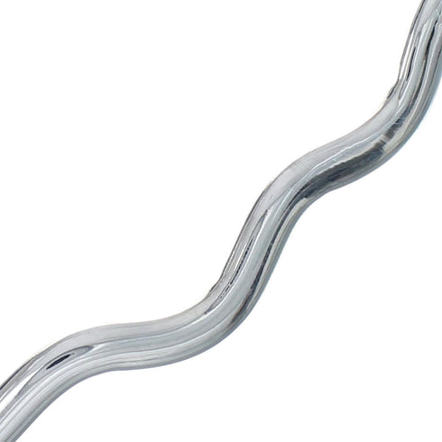 Sterling Silver Wavy Open Back Collar Necklace SX10120