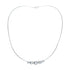 Sterling Silver Bead Wire Collar Necklace SX10123