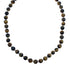 Navajo Tiger Eye Silver Indian Bead Necklace SX10139