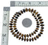 Navajo Tiger Eye Silver Indian Bead Necklace SX10140