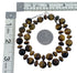 Genuine Navajo Tiger Eye Silver Bead Necklace SX10143