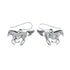 Horse Sterling Silver Hook Dangle Earrings SN20496