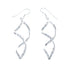 Sterling Silver Southwest Spiral Hook Dangle Earrings SX10177
