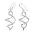 Sterling Silver Southwest Spiral Hook Dangle Earrings SX10163