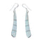 Southwest Opal And Sterling Silver Post Dangle Earrings SX10176