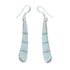 Southwest Opal And Sterling Silver Post Dangle Earrings SX10176