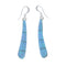 Southwest Opal And Sterling Silver Post Dangle Earrings SX10175