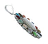 Native American Sterling Silver Mother Of Pearl Navajo Treasure Pendant SX10180