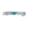 Navajo Sterling Silver Turquoise Hair Barrette SX10182