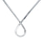 Sterling Silver V-Shape Collar Necklace SX10347