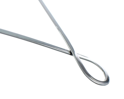 Sterling Silver V-Shape Collar Necklace SX10347