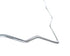 Sterling Silver Wavy Open Back Collar Necklace SX10349