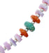 Navajo Multicolor Sterling Silver Bead Necklace SX10353