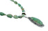 Sterling Silver Navajo Native American Turquoise Necklace Pendant Set SX10220