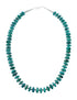 Navajo Turquoise Sterling Silver Necklace Pendant Set SX10226