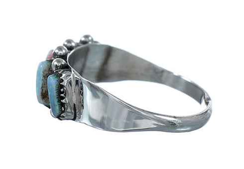 Zuni Opal Needlepoint Ring Size 6-1/4 SX10246
