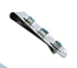 Sterling Silver And Triple Cube Turquoise Inlay Navajo Money Clip SX10250