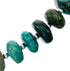 Navajo Turquoise Sterling Silver Native American Jewelry Bead Necklace SX10271