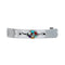 Navajo Sterling Silver Multicolor Flower Hair Barrette SX10294