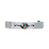 Navajo Sterling Silver Multicolor Flower Hair Barrette SX10294