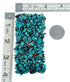 Kingman Turquoise Bead Stretch Bracelet SX10259