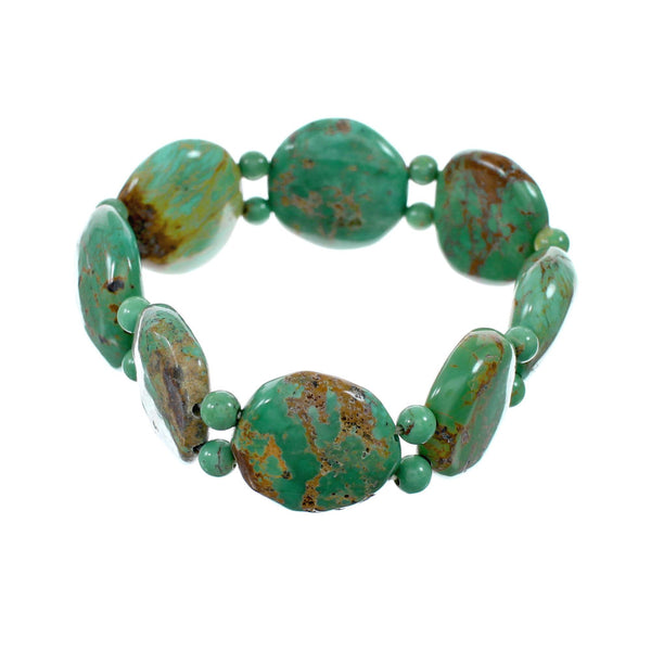 Southwest Turquoise Bead Stretch Bracelet SX10306
