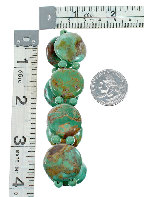 Southwest Turquoise Bead Stretch Bracelet SX10306