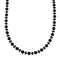 Onyx Sterling Silver American Indian Bead Necklace SX10310