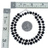 Onyx Sterling Silver American Indian Bead Necklace SX10310