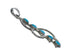 Native American Turquoise And Sterling Silver Pendant SX10320