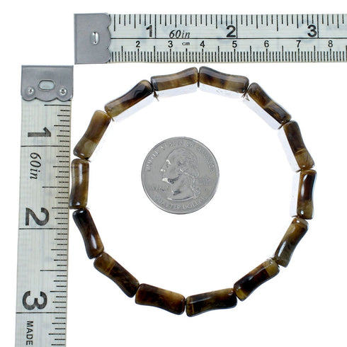 Southwest Bead Tiger Eye Stretch Bracelet SX10341
