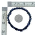 Lapis Southwest Stretch Bead Bracelet SX10344