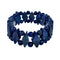 Southwestern Lapis Stretch Bead Bracelet SX10342