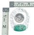 Native American Sterling Silver Link Chain Turquoise Pendant Necklace SX10333