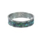 Navajo Sterling Silver White Opal Ring Size 10-3/4 SX10389