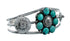 Genuine Navajo Turquoise Sterling Silver Cuff Bracelet SX10360